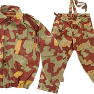 Ex uniforme del Battaglione San Marco, in mimetismo molto simile al Roma M29